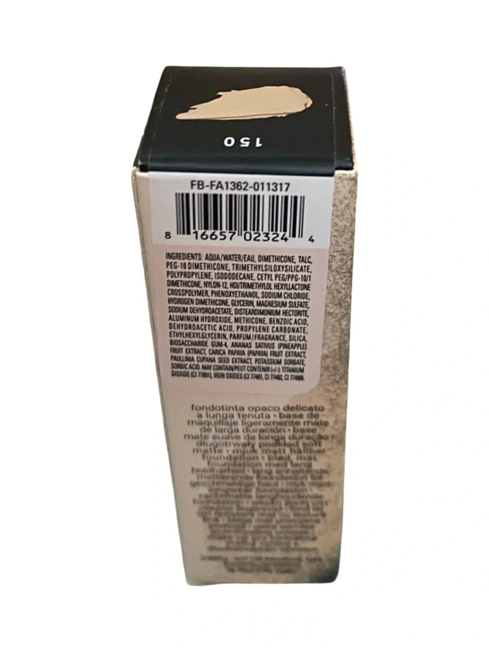 Fenty Beauty Pro Filt'r Soft Matte Longwear Foundation 4 ml in Shade 150